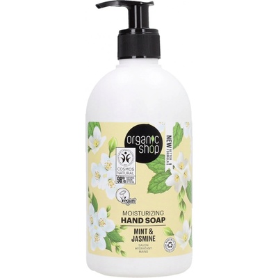 Organic Shop Moisturizing Hand Soap Mint & Jasmin 500 ml
