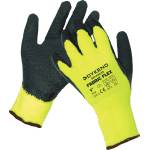 DYKENO fabric flex 003-k40 / Зимни ръкавици с покритие - hv жълто 9 (003-k40-09)