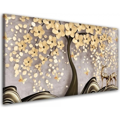 Divio Obraz na plátně strom, vzor 41426 Velikost: 60x120 cm