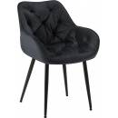 Design Shop Tanna samet Černá