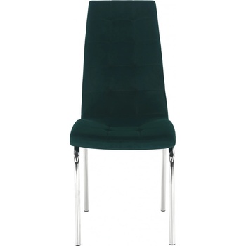 Kondela Gerda new smaragdová / chróm