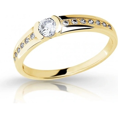 Cutie Diamonds Prsten ze žlutého zlata s diamanty DZ6708 2106 10 X 1
