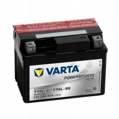 Batéria Varta YT4L-BS AXR BAROSSA 100 Python (Batéria Varta YT4L-BS AXR BAROSSA 100 Python)