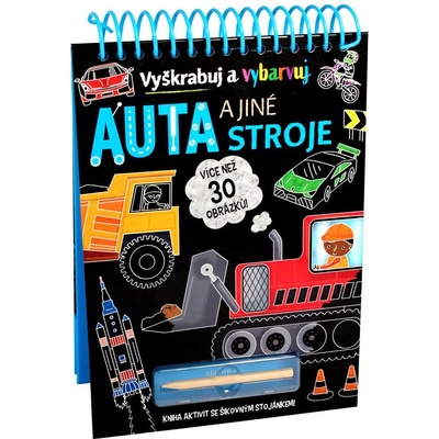 Autá a iné stroje Vyškrabávaj a vyfarbuj Kolektiv
