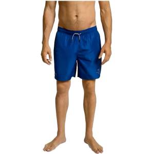 Hackett Бански гащета Hackett AMR Sheen Volley swimming shorts - Blue (Cobalt)