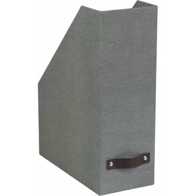Bigso Estelle Canvas Paper Laminate organizér šedá