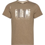 Chillaz Мъжка тениска Chillaz Innsbruck Time To Chill T-shirt - Brown (216-8112-0415)