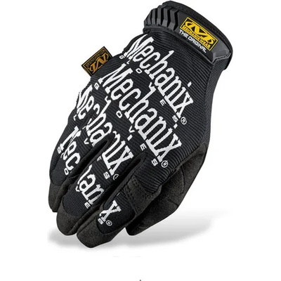 Mechanix Wear Mechanix Original Черни тактически ръкавици с бели надписи (MG-05)