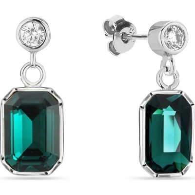 Spark se Swarovski Elements Royal KC26028EM Emerald zelené