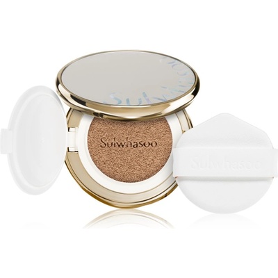 Sulwhasoo Perfecting Cushion дълготраен грим в гъбичка SPF 50+ + резервен пълнител цвят 23N1 Sand 2x15 гр