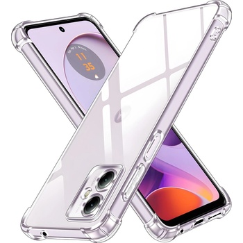 Techsuit Силиконов калъф с подсилени ръбове за Motorola Moto G14 - Прозрачен KP30053 (30053)