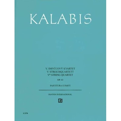 Smyčcový kvartet č. 5 op. 63 Památce Marca Chagalla