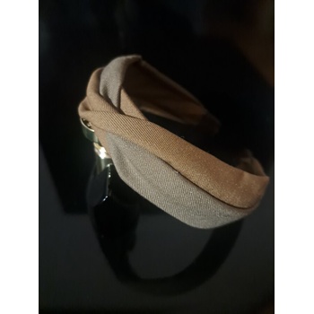 Radi handmade Диадема текстилна в кафяво (905)