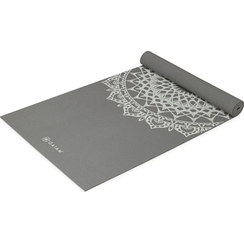 GAIAM Yoga Matte 5 mm Printed - Dark Greige Marrakesh