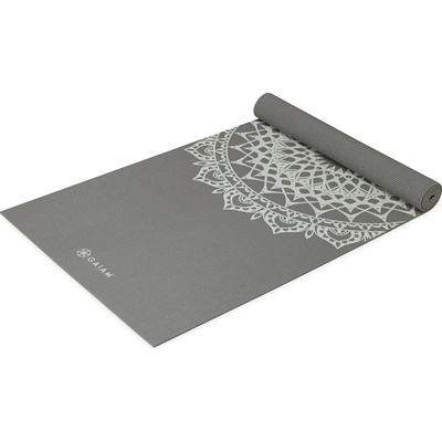 GAIAM Yoga Matte 5 mm Printed - Dark Greige Marrakesh