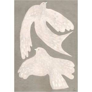 The Poster Club Постер 30x40 cm Two Birds - Clara Schicketanz - The Poster Club (17402-3)