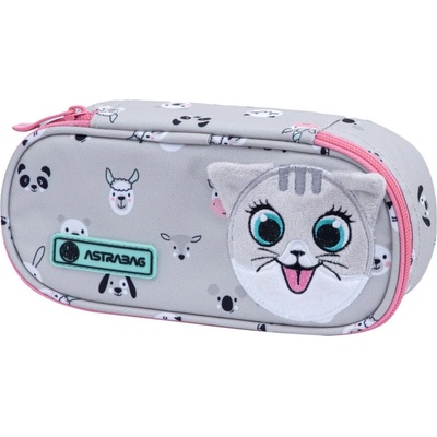 Astra Ученически несесер, Astra, Сладко коте, 22 х 9 х 5 см (AS505023065)