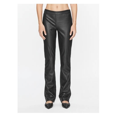 Marciano Guess Панталони от имитация на кожа 3BGB18 9645Z Черен Regular Fit (3BGB18 9645Z)