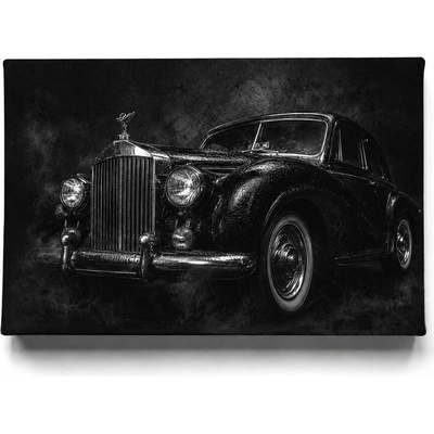 KRAFTHOUSE.EU Temná Elegance – obraz na plátno Premium Canvas | 100% bavlna | Různé rozměry Velikost: 70 x 50 cm