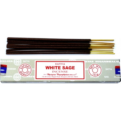 Satya White Sage Biela šalvia vonné tyčinky 15 g