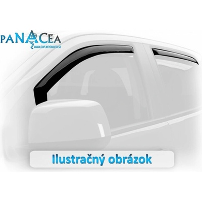 Deflektory Heko VW Touareg 2003 - 2010 predné + zadné