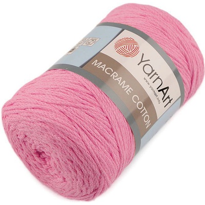 Stoklasa Pletací příze Macrame Cotton 250 g Balení: 1 ks, Varianta: 22 (779) růžová střední 22 (779) růžová střední