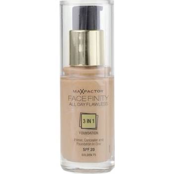Max Factor Facefinity All Day Flawless make-up 3v1 SPF20 75 Golden 30 ml