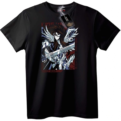 NOONEBRAND Тениска Аниме Saint Seiya Хадес меч - XS, White