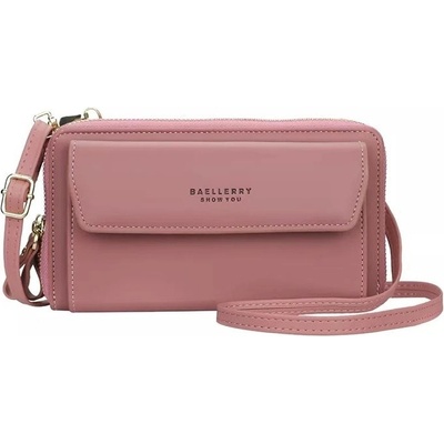 Baellerry dámska peňaženka s popruhom Maddie Dark Pink N0109s1