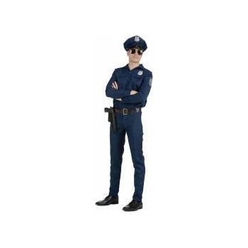 My Other Me Маскировъчен костюм за възрастни My Other Me Син Полиция (4 Части) Размер M e50014
