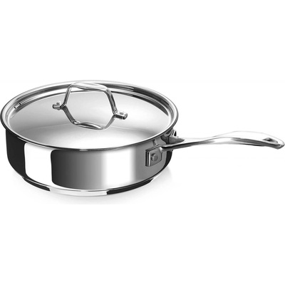 Beka Chef Luxusní nerezová pánev 24 cm hluboká s poklicí