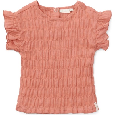 Little Dutch Тениска с къс ръкав Little Dutch - Rose Pink, 92 cm, 18-24 м (CL24021093)