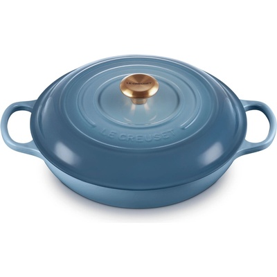 Le Creuset Съдове за готвене SIGNATURE 30 см, 3, 5 л, CHAMBRAY, чугун, Le Creuset (LECR21180304344441)
