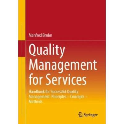 Quality Management for Services | Manfred Bruhn