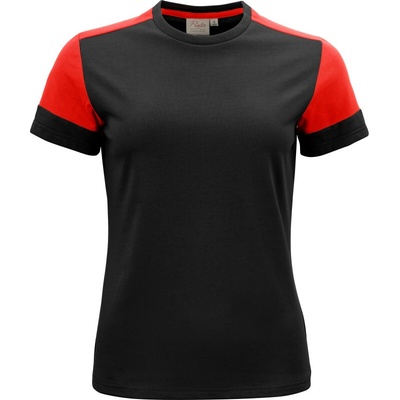 Printer Tričko Prime T Women těžká bavlna krátký rukáv dámské COT61403181401 black red