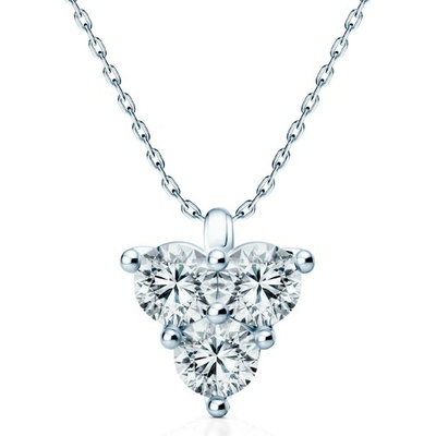 Savicki Náhrdelník biele zlato, diamanty FAIR-N-BR-009-DIA-B