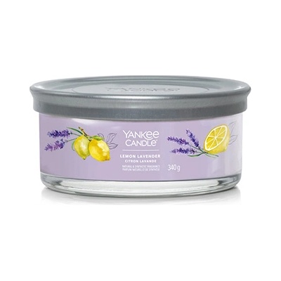 Yankee Candle Lemon Lavender свещ с 5 фитила - Signature tumbler 340 гр