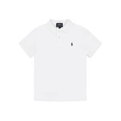 Ralph Lauren Тениска с яка и копчета 322603252 Бял Regular Fit (322603252)