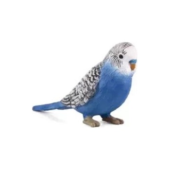 Mojo Mojo: Вълнист папагал син - ръчно рисувана фигура (387292)