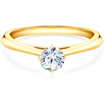 SAVICKI Годежен пръстен The Light: злато, лабораторен диамант