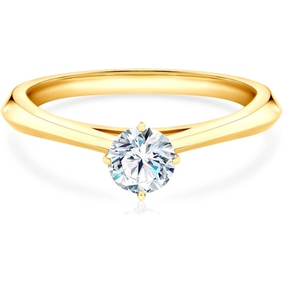 SAVICKI Годежен пръстен The Light: злато, лабораторен диамант