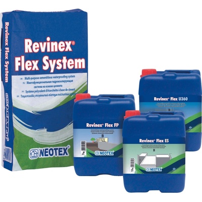 NEOTEX Revinex Flex U360 – flexibilná hydroizolácia pod obklad