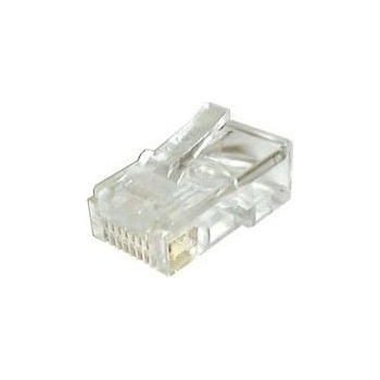 Solarix Konektor RJ45 CAT5E UTP 8p8c nestíněný neskládaný na drát 100 ks