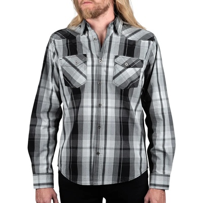 WORNSTAR мъжка риза с дълги ръкави WORNSTAR - Heir - WSBM-НАСЛЕДНИК