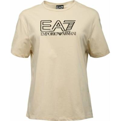 EA7 T-SHIRT Dámské tričko béžová