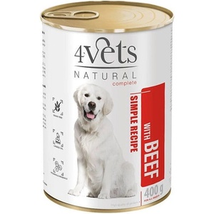 4Vets NATURAL Simple Recipe with Beef 400 г