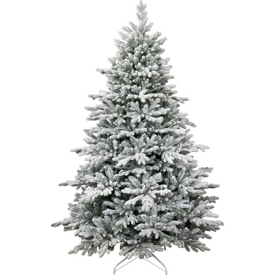 Stromček MagicHome Vianoce Frosty, zasnežený, 3D+2D, extra hustý, 180 cm
