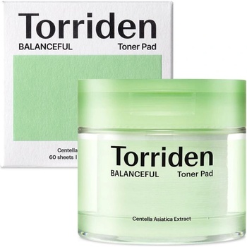 Torriden Ексфолиращи тонер падове с центела за чувствителна кожа Torriden Balanceful Cica Toner Pad (32547)