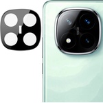 Techsuit Протектор за камера за Xiaomi Redmi Note 14 Pro+ 5G - Пълно стъкло за камера - Черен