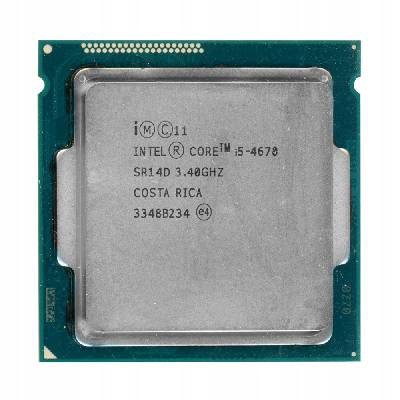 INTEL CORE i5-4670 3.4GHz SR14D LGA1150